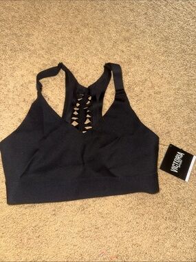 Victoria Sport Black Strappy Sports Bra